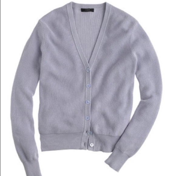 J. Crew Sweaters Nwt Jcrew Ribbed Cotton Sweater Cardigan Size S